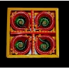 copy of Satvik Colorful Clay Matki Diya (Wax) (C63) For Diwali Festival, Multicolor Diwali Diyas For Decoration, Mitti Diyas