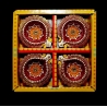 Satvik Colorful 4X1 Diya Pack --Gift Box-(C-135N) For Diwali Festival, Multicolor Diwali Diyas  Mitti Diyas