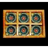 Satvik Colorful 6X1 Diya Gift Box(C-144N) For Diwali Festival, Multicolor Diwali Diyas  Mitti Diyas