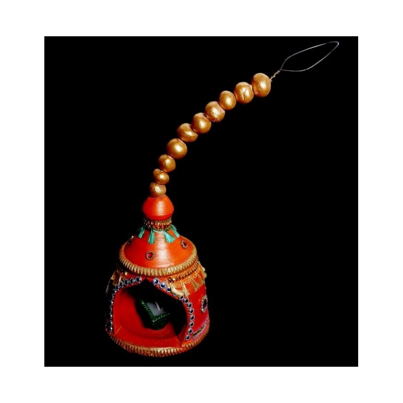 copy of Satvik Colorful Clay Matki Diya (Wax) (C63) For Diwali Festival, Multicolor Diwali Diyas For Decoration, Mitti Diyas