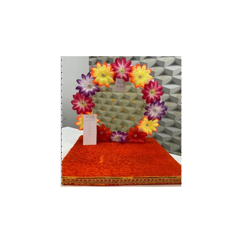 12inch (1B-02) Satvik Eco Friendly Ganesh Idol Decoration Makar Decoration