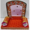 15inch (1B-13) Satvik Eco Friendly Ganesh Idol Decoration Makar Decoration