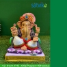 12 inches (PS-05) Satvik Eco Friendly (Paper+ Shadu Maati) Ganesh Idol